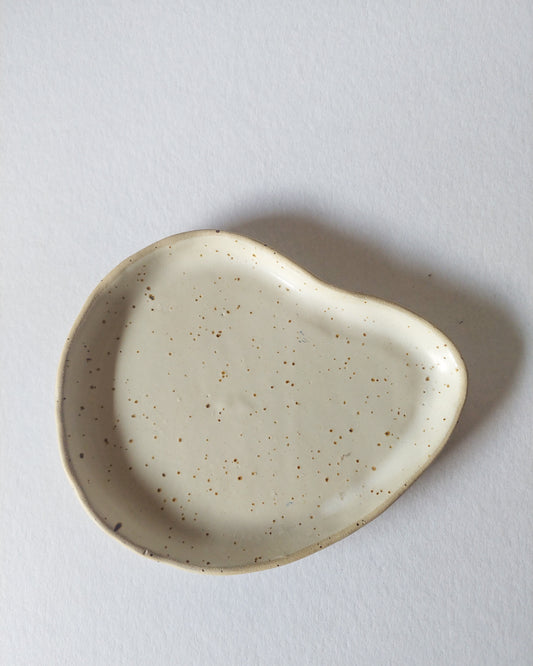 Mini Organic Plate (White Matte)
