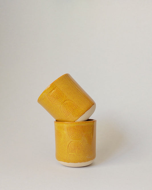 Bauhaus Cup (Mustard)